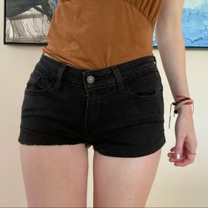 Levi Black Shorts